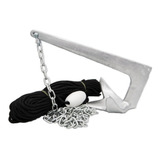 Ancora Bruce 7,5 Kg Galvanizada 2m Corrente 50m Cabo 8mm Hw