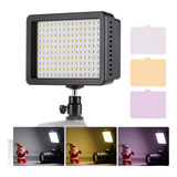 Andoer Portátil 160pcs Led Video Light Lâmpada 5600k Cor