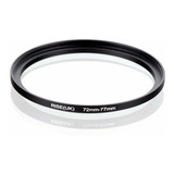Anel Adaptador De Filtros Rosca Macho X Femea (72mm X 77mm)