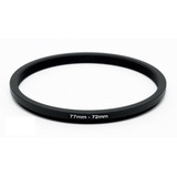 Anel Adaptador De Filtros Rosca Macho X Femea (77mm X 72mm)