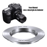 Anel Adaptador K&f Concept Lente M42 - Câmera Canon Eos