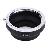 Anel Adaptador Lente Canon Ef Ef-s Eos-nikon1 1 N1 J1 J2 J3