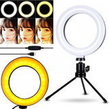 Anel De Led Profissional Ring Light Led 16cm Tripe Tb1501