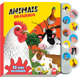 Animais Da Fazenda: 10 Sons, De Ferreira, Jean. Série 10 Sons Editora Vale Das Letras Ltda, Capa Dura Em Português, 2021