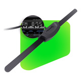 Antena Am Fm Veicular Interna Amplificada Universal