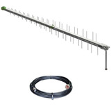  Antena Celular Rural Internet E Telefone 3g 4g + Cabo 15m