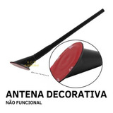 Antena Decorativa Teto Carro Gol Palio Corsa Celta Uno