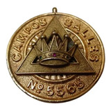Antiga - Medalha Campos Salles Nº 5565 Metal Dourado !!!