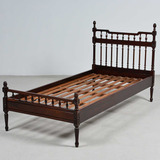 Antiga Cama De Solteiro Luis Xvi Jacaranda