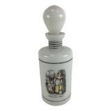 Antiga Garrafa Licoreira Opalina Branca