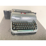 Antiga Máquina De Escrever Remington - Funcionando