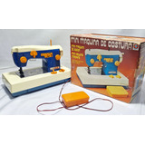 Antiga Mini Maquina De Costura Brinquedo Estrela Anos 80