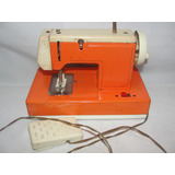 Antiga Mini Maquina De Costura De Lata Japonês Brinquedo