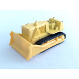Antiga Miniatura Trator De Esteira Em Metal
