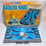 Antigo Batalha Naval Glasslite Anos 80 Completo Brinquedo