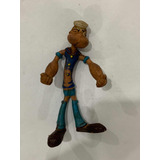 Antigo Boneco Articulável Do Popeye Em Borracha Anos 70