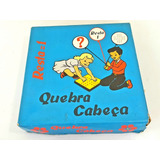Antigo Brinquedo Resta Quebra-cabeça Número 1 Anos 60