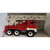 Antigo Caminhão De Bombeiros Papa Fogo Estrela Perfeito 