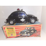 Antigo Fusca Polícia Bate E Volta Estrela Perfeito