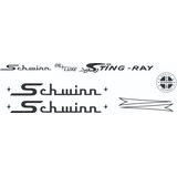 Antigo Grafismo Adesivo Bicicleta Schwinn Sting Ray 