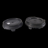 Antigo Par De Peanhas Bases Trabalhadas 11634 Rrdeco