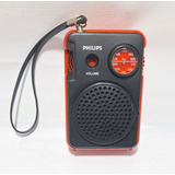 Antigo Radio Portatil Philips Anos 80 * Para Consertar *