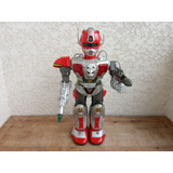 Antigo Robô Leader Son Aí Toys Trademark 45cm De Altura 