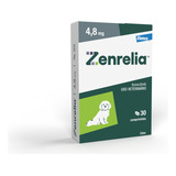 Antiparasitário Para Cães De 6,6 Kg A 8 Kg Zenrelia 4,8 Mg Elanco 30 Comprimidos