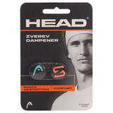 Antivibrador Head Zverev Dampner Unissex - Verdeágua/vermelh