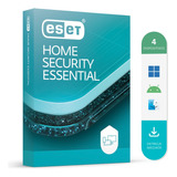 Antivírus Eset® Home Security Essential 6 Dispositivos 1 Ano