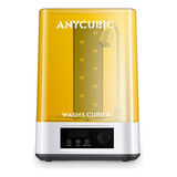 Anycubic 3.0 Wash & Cure 2 Em 1 Amarelo Para Impressão 3d