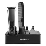 Aparador De Pelos Bap20 Multigroom 11 Em 1 Preto Britânia 127v/220v