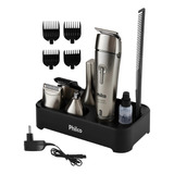 Aparador De Pelos Barbeador Philco Barba Cabelo 12 Em 1 Aqua