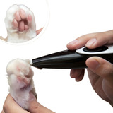 Aparador De Pelos Cortador De Pelos Patas Olhos Orelha Pets Cor Preto 110v