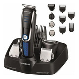 Aparador De Pelos Super Groom 10 Preto Azul Bg-03 Mondial