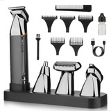 Aparador De Pelos Super Groom 9 Em 1 Maquina De Cortar Barba Cor Prateado 110v/220v