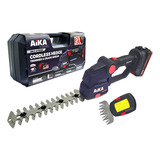 Aparador Podador Cerca Viva Aika Ad-ch06 C/ 2 Baterias 21v