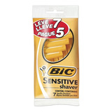 Aparelho De Depilação Bic Sensitive Shaver Leve 7 Pague 5