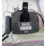 Aparelho De Fax Panasonic + Telefone Sem Fio Intelbras 
