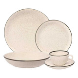Aparelho De Jantar 30 Peças Flat Duna Oxford