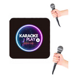 Aparelho De Karaoke Play 2 Microfone Solte A Voz Fila De Esp