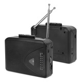 Aparelho De Rádio, Leitor Portátil, Cassete Am/fm, Conec