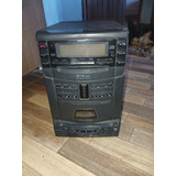 Aparelho De Som Antigo Jvc Ux-c7 Somente O Gabinete Leia O A