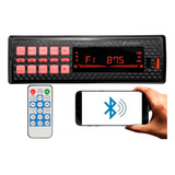 Aparelho De Som Carro Automotivo Bluetooth Pendrive Sd Rádio