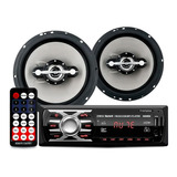 Aparelho Mp3 Com Bluetooth Radio Fm Usb + 06 140w