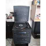 Aparelho Philips As-325 (toca Discos X Tape X Rádio) Leia O