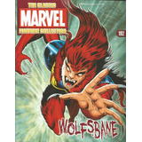 Apenas A Revista Em Inglês Wolfsbane - The Classic Marvel Figurine Collection - Não Vai Com A Miniatura - Capa Mole - Bonellihq Cx112 I19