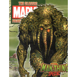 Apenas A Revista The Classic Marvel Figurine The Man-thing Special - 20 Páginas Em Inglês - Editora Eaglemoss - Formato 22 X 28 - Capa Mole - Bonellihq Cx343 Abr24