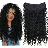 Aplique Cabelo Cacheado Tic Tac Bio Orgânico 60cm Natural