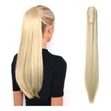 Aplique Cabelo Piranha Idêntico Humano Aceita Chapinha